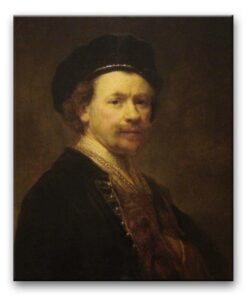 Obraz Rembrandt - Autoportret (1640 r.)