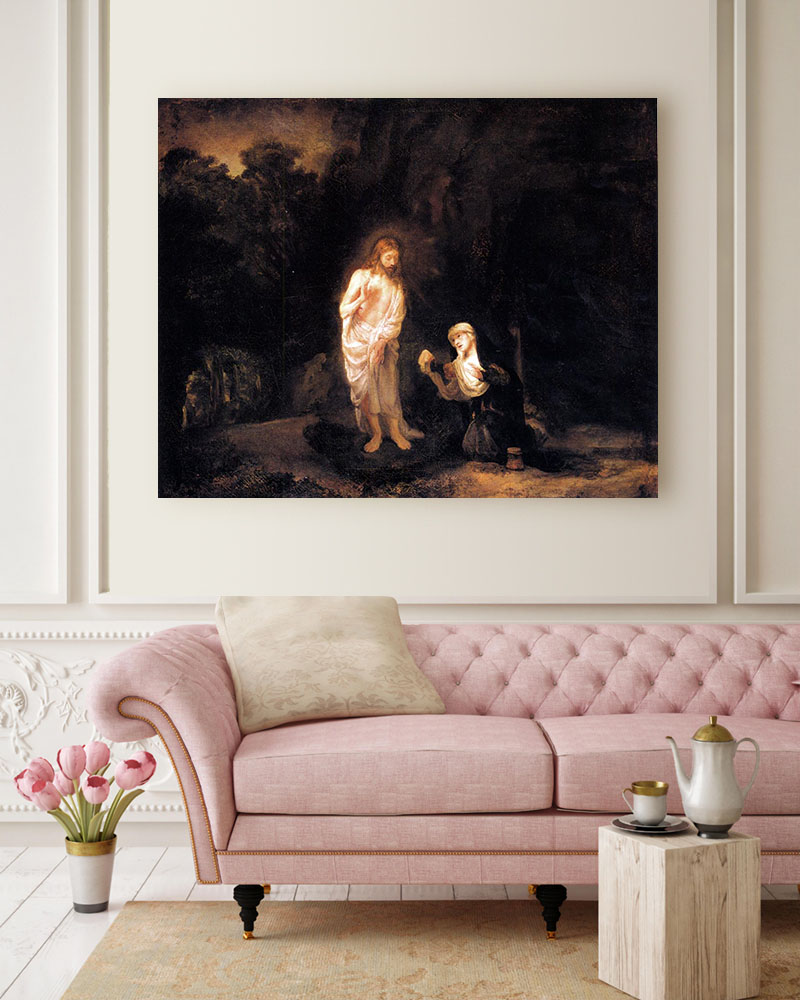 Obraz Rembrandt - Noli me tangere - obrazek 2