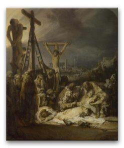 Obraz Rembrandt - Opłakiwanie Chrystusa