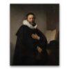 Obraz Rembrandt - Portret Johannesa Wtenbogaerta