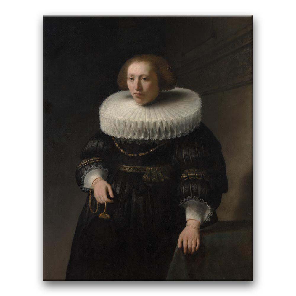 Obraz Rembrandt - Portret kobiety, prawdopodobnie członkini rodziny Van Beresteyn