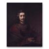 Obraz Rembrandt - Portret mężczyzny z lupą