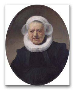 Obraz Rembrandt - Portret osiemdziesięciotrzyletniej kobiety