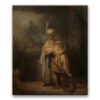 Obraz Rembrandt - Pożegnanie Dawida z Jonatanem