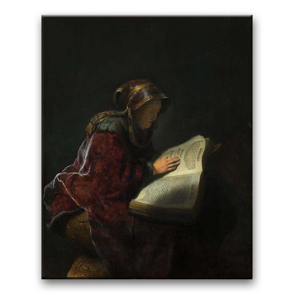 Obraz Rembrandt - Prorokini Anna