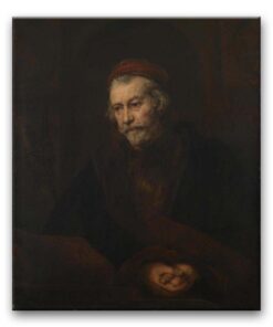 Obraz Rembrandt - Starszy mężczyzna jako Święty Paweł