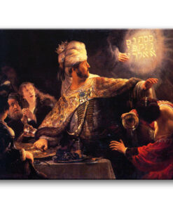 Obraz Rembrandt - Uczta Baltazara