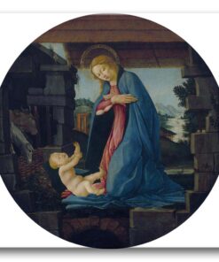 Obraz Sandro Botticelli - Adoracja Dzieciątka (1490 r.)