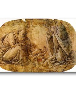 Obraz Sandro Botticelli - Adoracja Dzieciątka