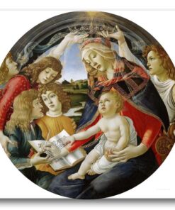 Obraz Sandro Botticelli - Madonna z Dzieciątkiem i aniołami