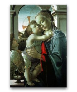 Obraz Sandro Botticelli - Madonna z Dzieciątkiem i aniołem II