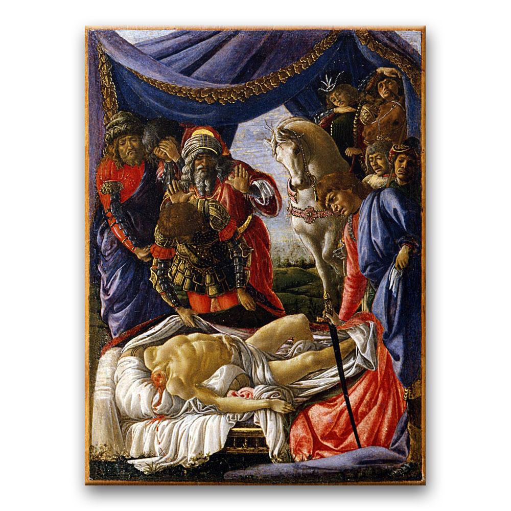 Obraz Sandro Botticelli - Odkrycie ciała Holofernesa