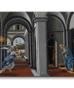 Obraz Sandro Botticelli - Zwiastowanie (1490 r.)