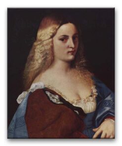 Obraz Tycjan - Portret Kobiety (Violante)