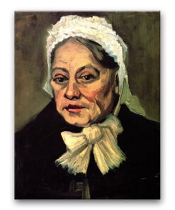 Obraz Vincent van Gogh - Głowa starej kobiety w białym czepcu (Położna)
