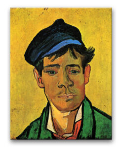 Obraz Vincent van Gogh - Młody mężczyzna w czapce