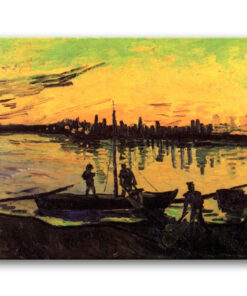 Obraz Vincent van Gogh - Barki z węglem II