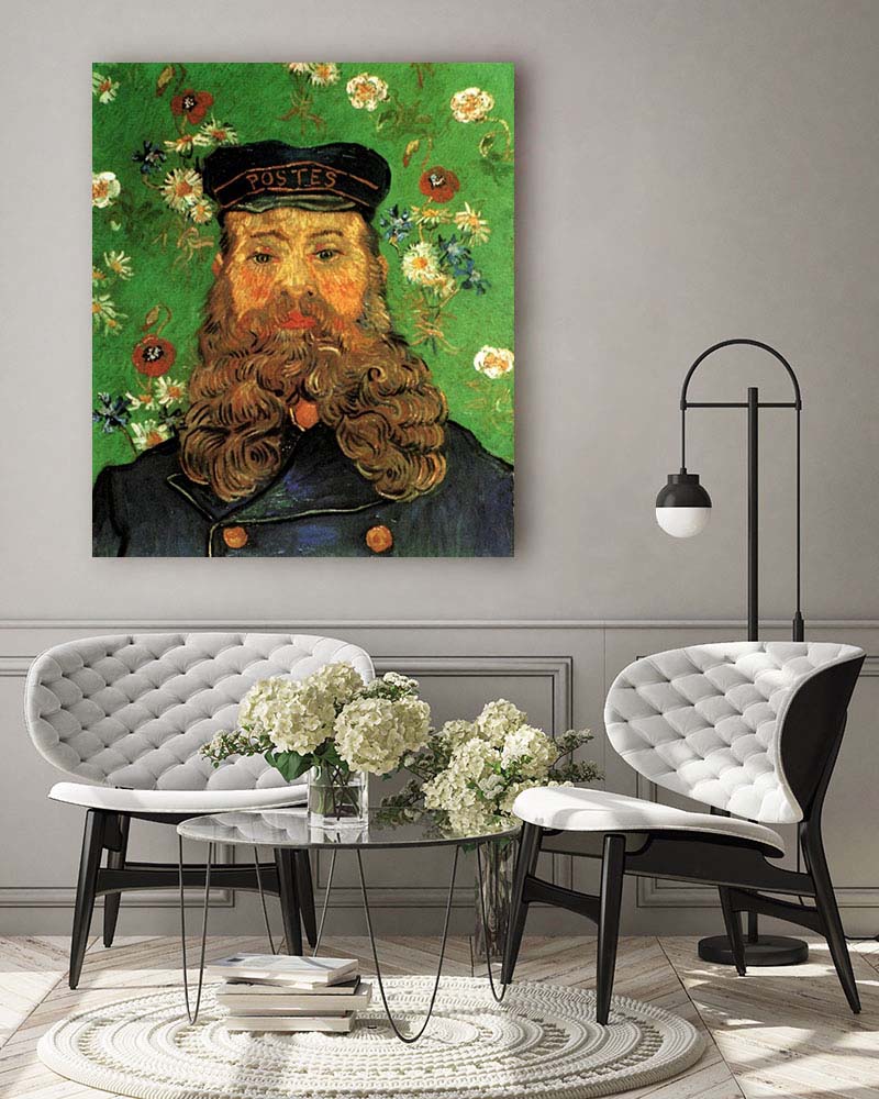 Obraz Vincent van Gogh - Portret listonosza Józefa Roulina II - obrazek 3