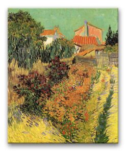 Obraz Vincent van Gogh - Przydomowy ogród