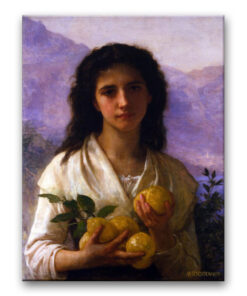 Obraz William-Adolphe Bouguereau - Dziewczyna z cytrynami