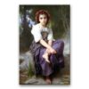Obraz William-Adolphe Bouguereau - Na skraju potoku
