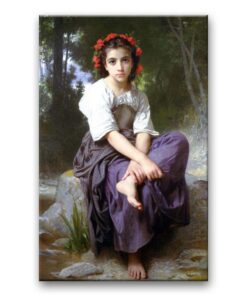 Obraz William-Adolphe Bouguereau - Na skraju potoku