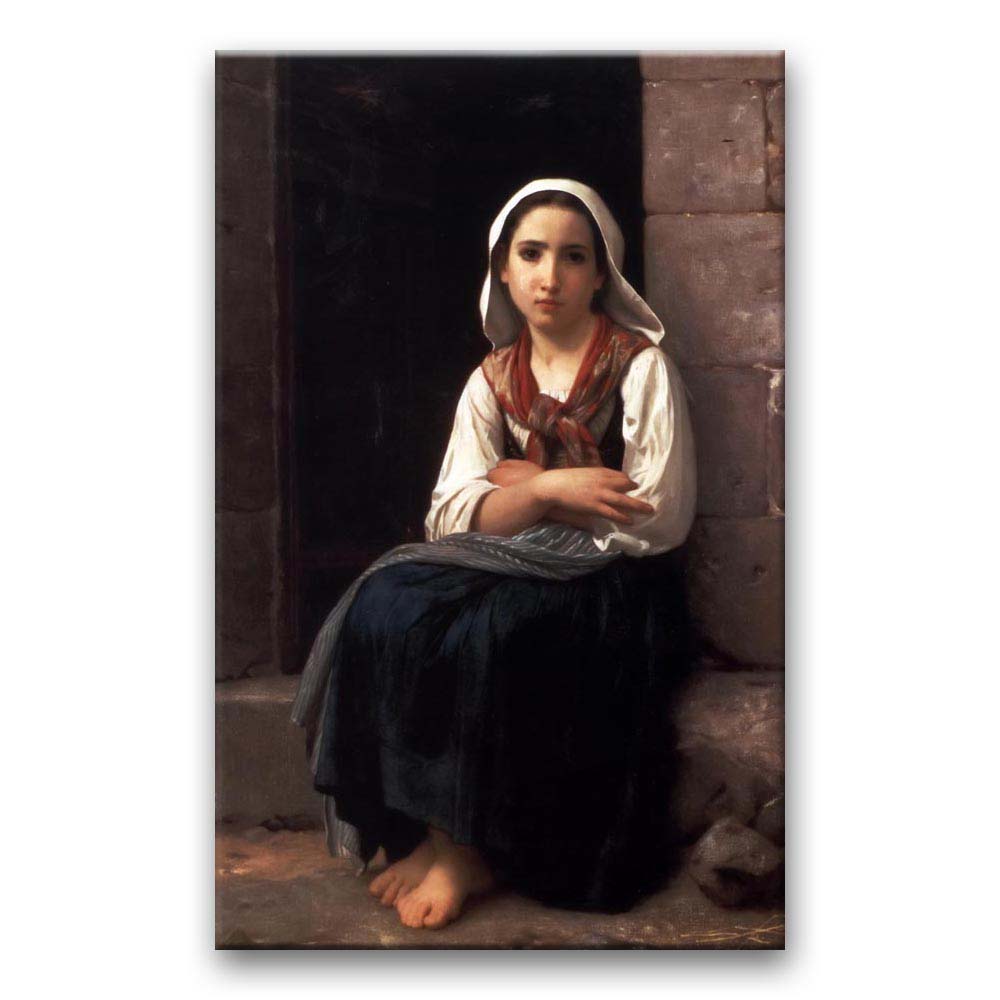Obraz William-Adolphe Bouguereau - Yvonette