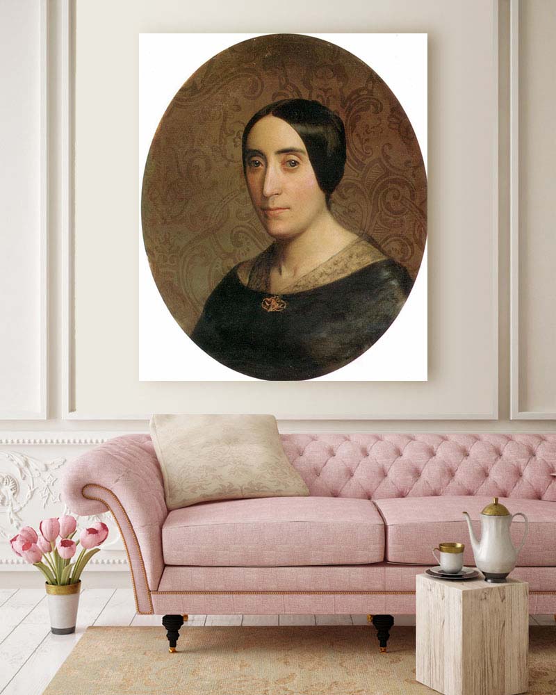 Obraz William-Adolphe Bouguereau - Portret Ameliny Dufaud - obrazek 2