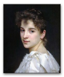 Obraz William-Adolphe Bouguereau - Portret Gabrielle Cot