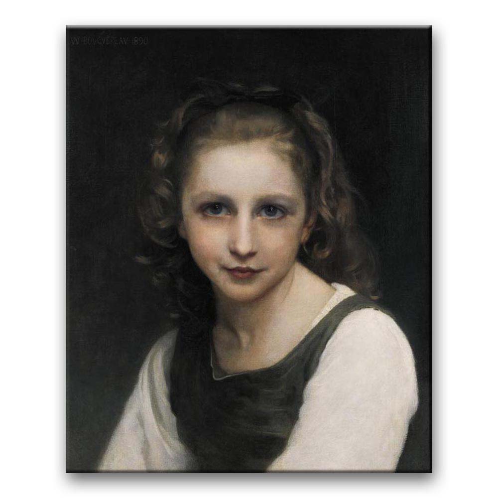 Obraz William-Adolphe Bouguereau - Portret młodej kobiety