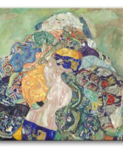 Obraz Gustav Klimt - Dziecko 50x50